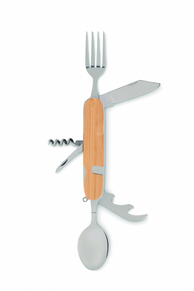 Logotrade promotional item picture of: Multifunction cutlery set